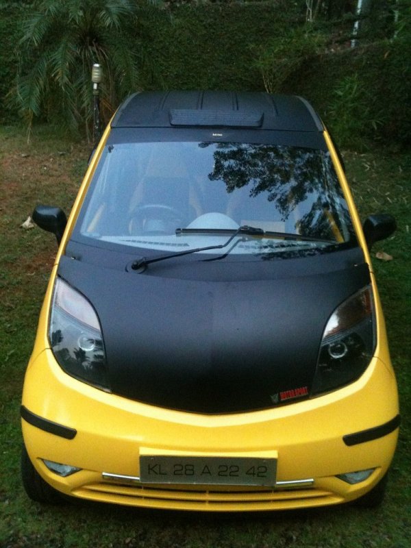 Vasco S Angry Bird My Modified Tata Nano The Automotive India