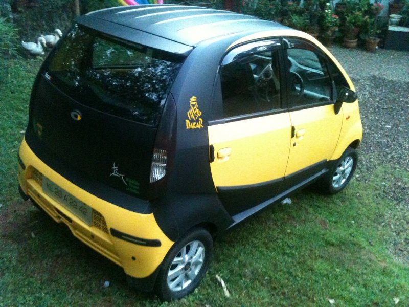 Vasco S Angry Bird My Modified Tata Nano The Automotive India