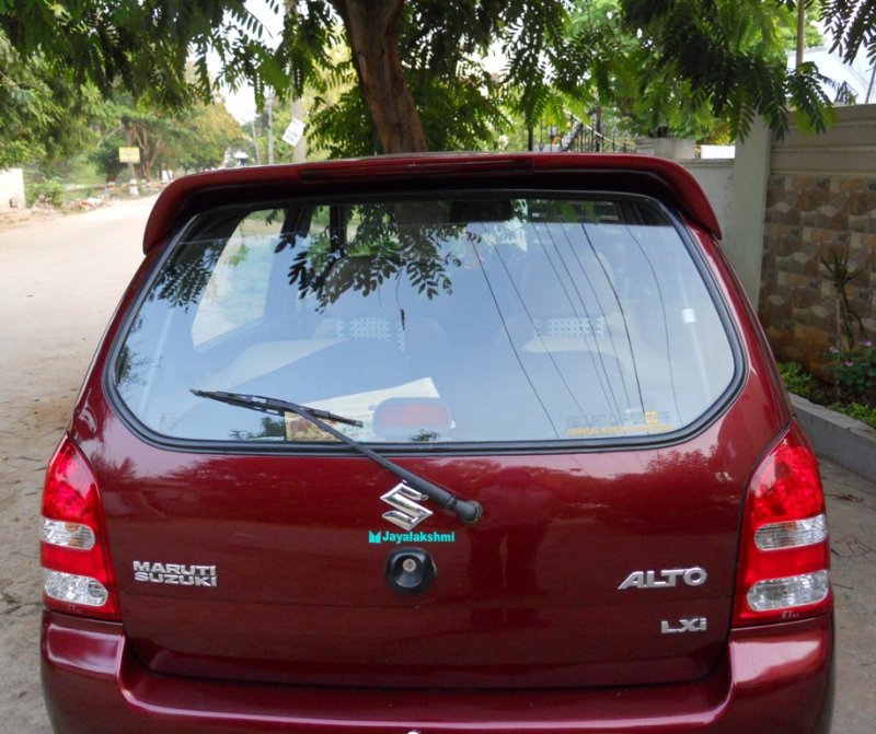 White Alto Modified Sticker