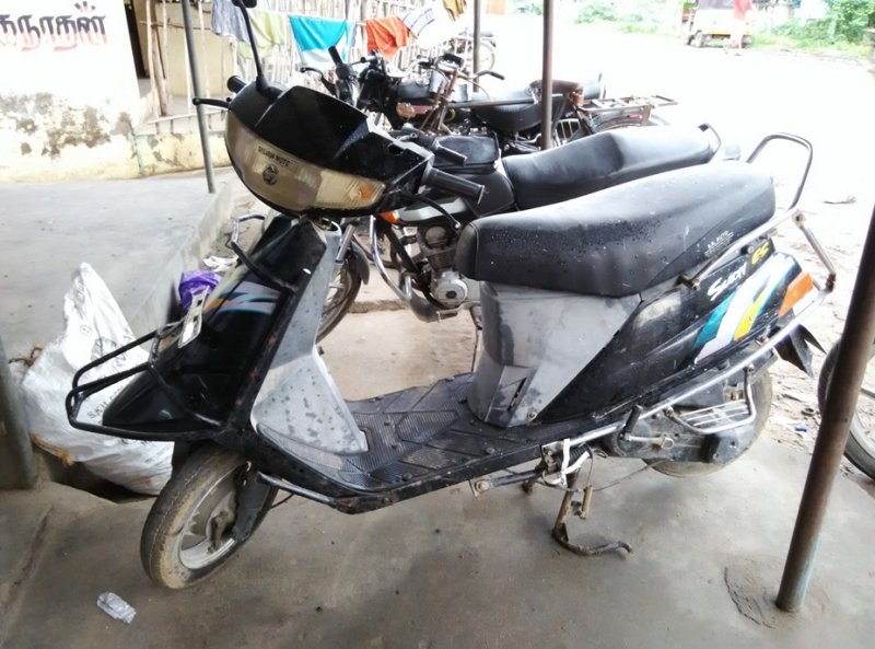 modify scooty