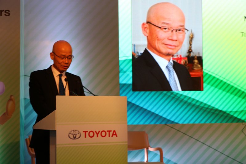 Mr. Akito Tachibana, Managing Director, Toyota Kirloskar Motor at the Toyota Caravan.jpg