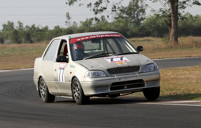 Narendran, winner of Saloon car race (Feb 18).JPG