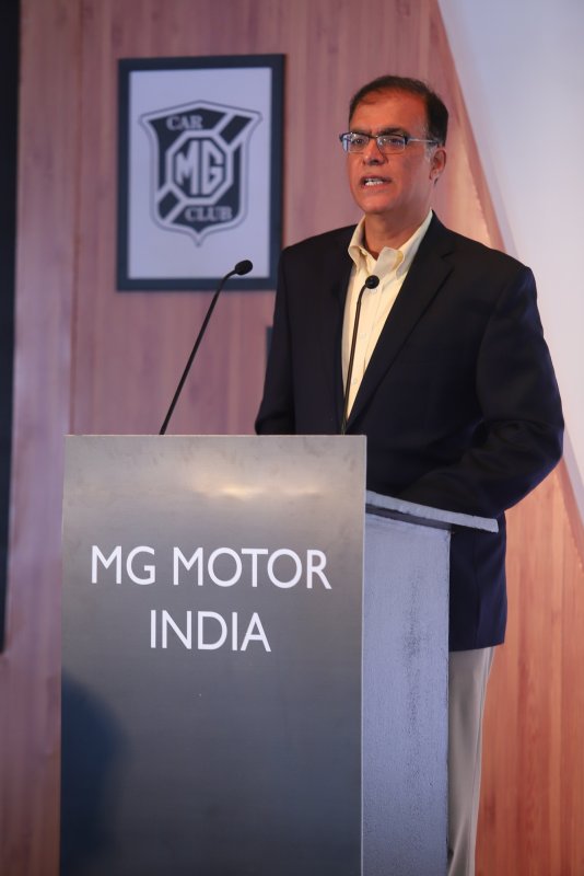 Mr. Rajeev Chaba, President & Managing Director, MG Motor India.JPG