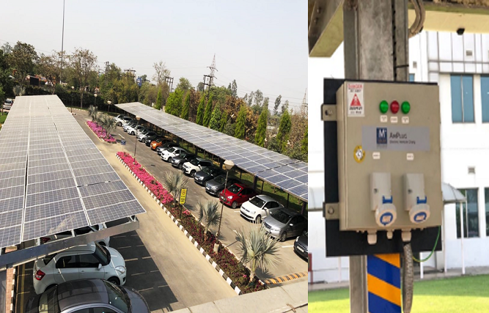 Solar Power project in car parking area at Surajpur Plant.png