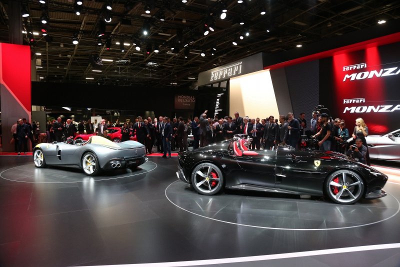 Ferrari Monza SP1 & SP2 at Paris Motor Show - 2.JPG