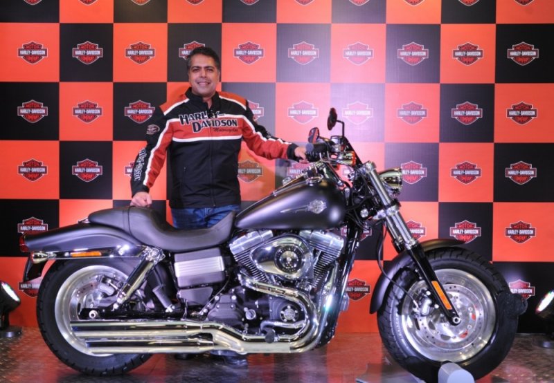 Mr. Anoop Prakash, Managing Director, Harley-Davidson India at the launch of FAT BOB in Delhi_1.jpg