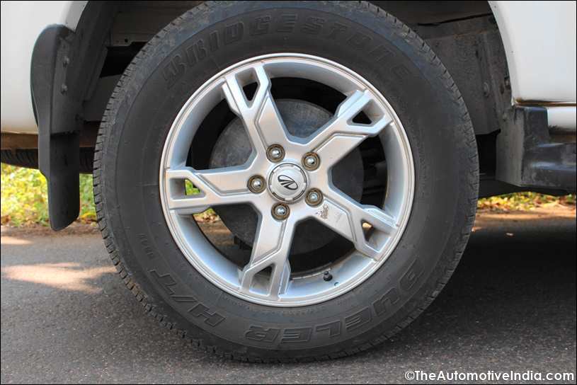 scorpio big alloy wheels