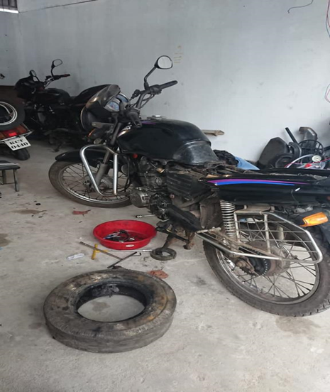 hero honda ambition 135 modified