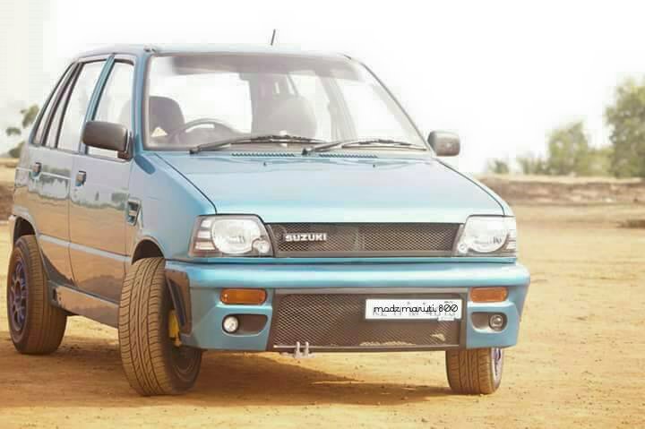 Alto 800 shop modified front grill