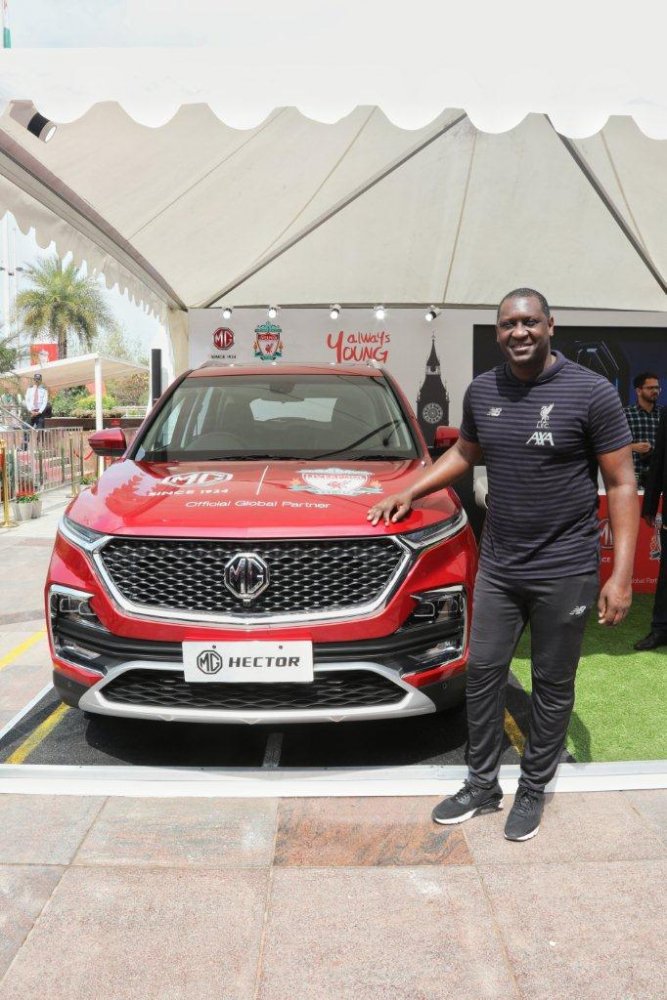 Liverpool Football Club legend - Emile Heskey at MG Motor meet & greet event with the HECTOR.jpg