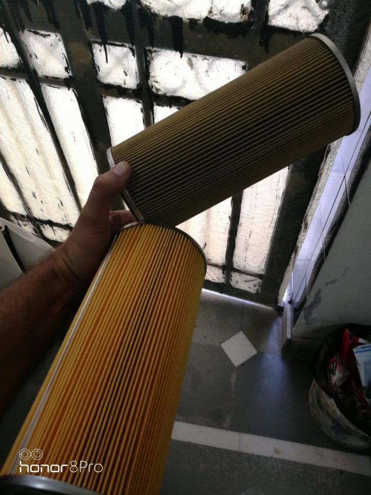 Old vs new air filter .jpeg