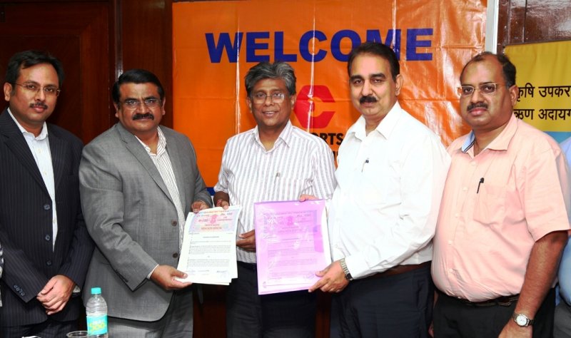 Escorts Ltd. signs an agreement with L&T Finance Ltd..JPG