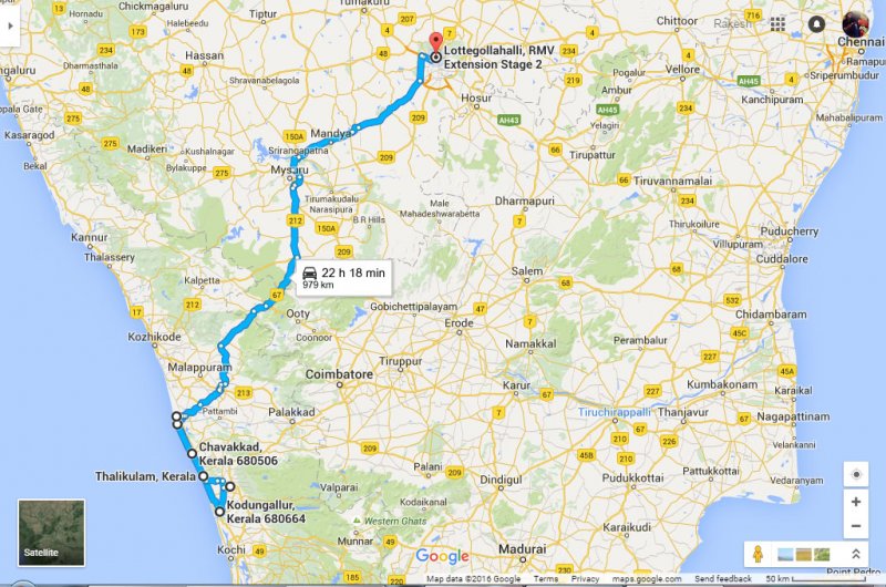 Bangalore To Thrissur Distance By Road Bangalore To Kerala (Thrissur) In Kwid | The Automotive India