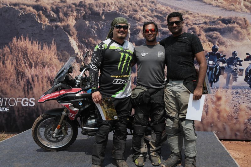 Sanket Shanbhag, Suprej Venkat and Winston Lee selected as BMW Motorrad ‘Team India’..JPG