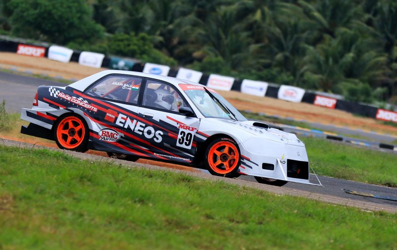 Arjun Balu, quickest in Indian Touring Cars category (June 22).JPG