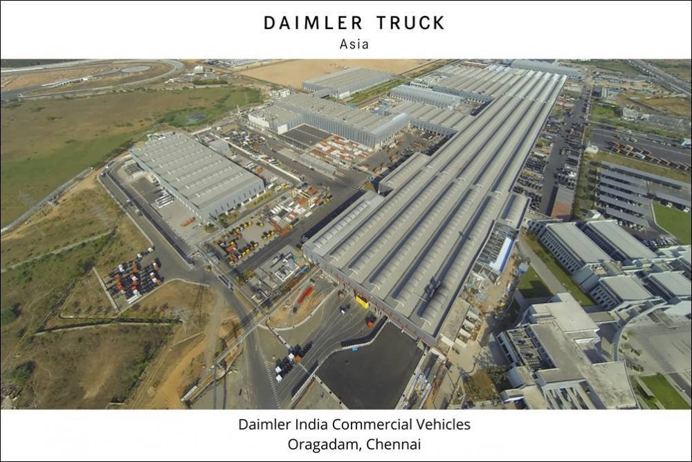 Daimler India Commercial Vehicles Oragadam, Chennai_aerial view.jpg