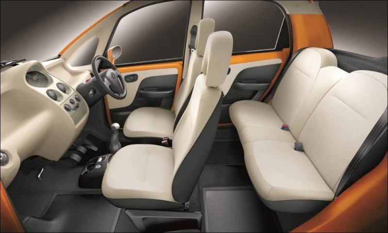 Tata Nano LX 2012 side view - interiors.jpg