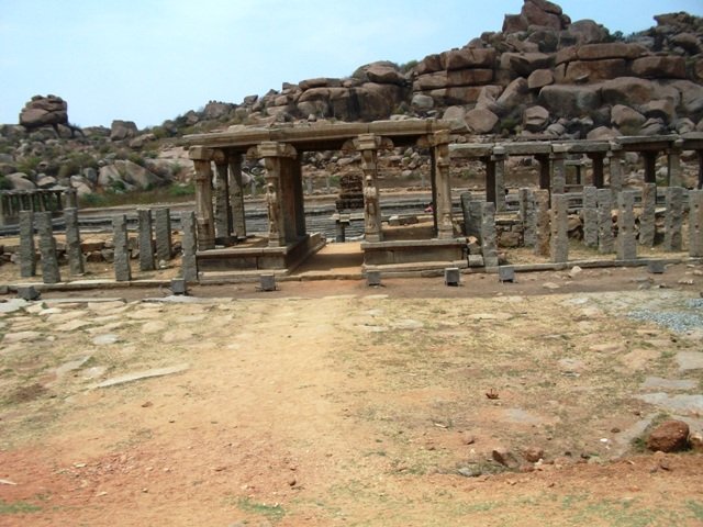 10. The Vitthala Market with a Tank.JPG